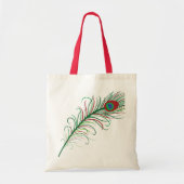 Peacock-Tas Tote Bag (Voorkant)