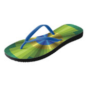 Peacock-Teenslippers Teenslippers (Schuin)