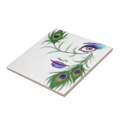 Peacock Tegeltje (Zijkant)