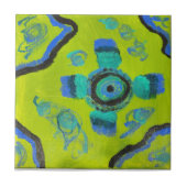 Peacock Tegeltje (Voorkant)