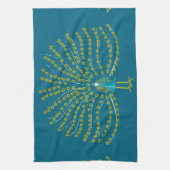 Peacock Theedoek (Verticaal)