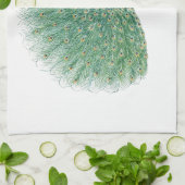 Peacock Theedoek (Gevouwen)