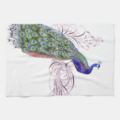  Peacock Theedoek (Horizontaal)