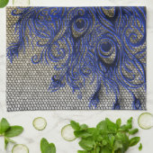 Peacock Theedoek (Gevouwen)