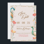 Peacock Thema Bruiloft uitnodiging<br><div class="desc">Peacock Thema Bruiloft uitnodiging</div>