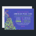 Peacock Thema Bruiloft Uitnodiging Party Nodig Bla<br><div class="desc">Al mijn design zijn 1-VAN-A-SOORT originele stukken van kunstwerk ontworpen door mij! Je kunt ze hier alleen vinden! Je kunt me altijd een e-mail sturen op: Marlalove@hotmail.com</div>