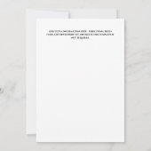 Peacock thema Quinceañera baljurk goudgroen Kaart (Achterkant)