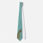Peacock Tie For Weddings and Special Occasions Stropdas (Voorkant)