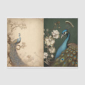 Peacock Tissue Page Tissuepapier (Voorkant)