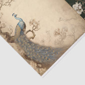 Peacock Tissue Page Tissuepapier (Detail)