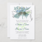 Peacock  Tortelduifjes Kaart (Voorkant)