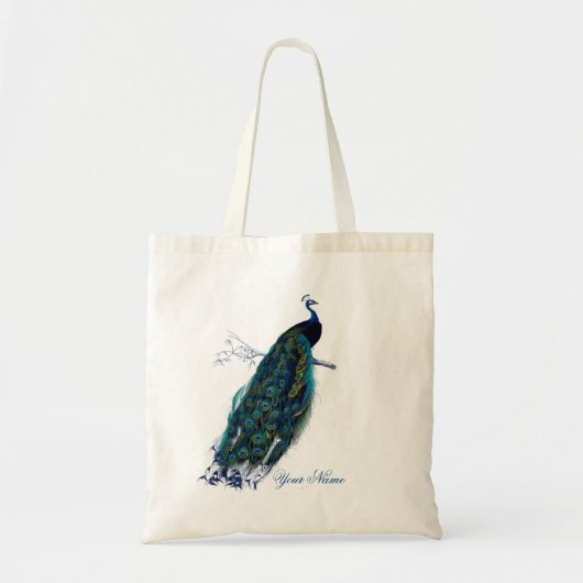 Peacock Tote Bag (Voorkant)