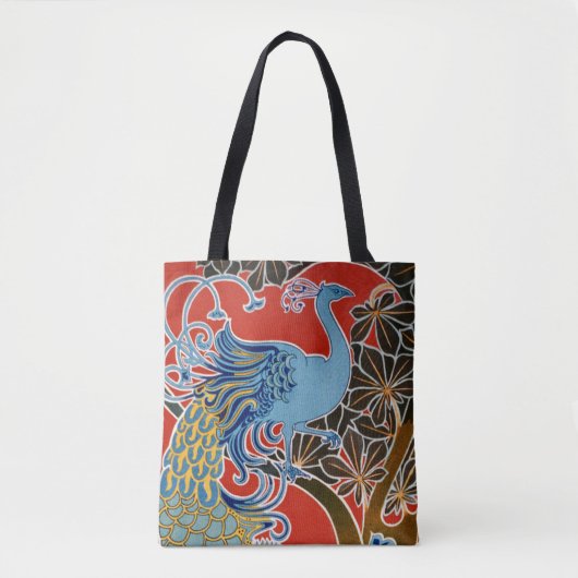 Peacock Tote Bag (Voorkant)