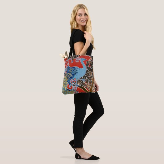 Peacock Tote Bag (Op model)