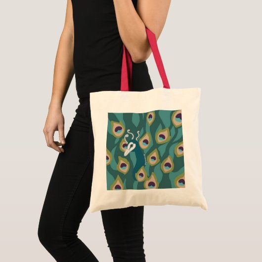 Peacock Tote Bag (Voorkant (product))
