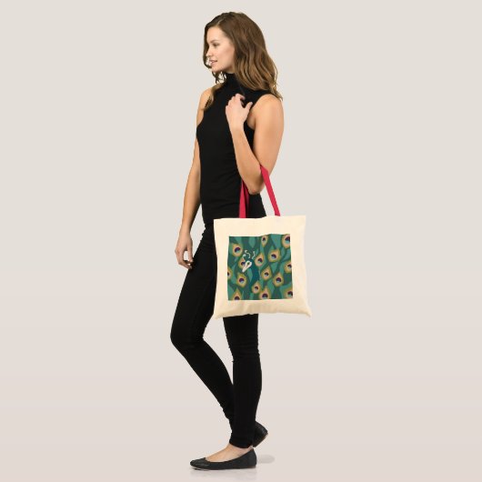 Peacock Tote Bag (Voorkant (model))