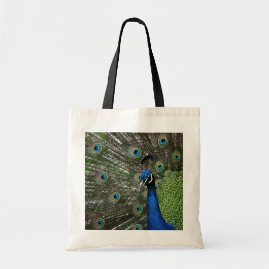Peacock Tote Bag (Voorkant)
