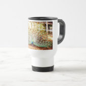 Peacock Travel Mug Reisbeker (Voorkant rechts)