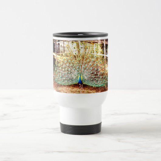 Peacock Travel Mug Reisbeker (Center)