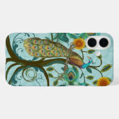 Peacock Tree Birdcage Damask iTouch Hoesje (Achterkant (horizontaal))