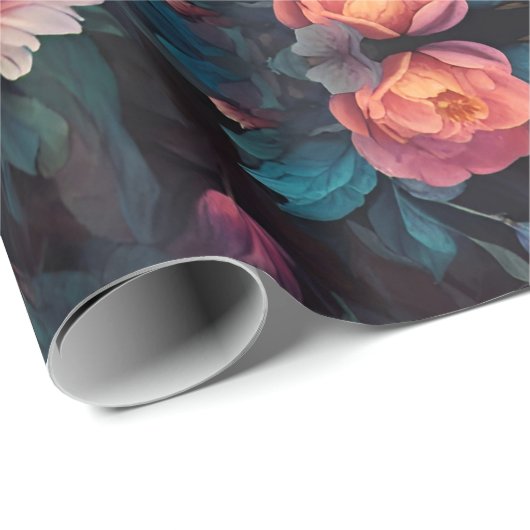 Peacock Tuin Behang Kunst Cadeaupapier (Rol Hoek)