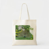 Peacock Tuin Foto Budget Tas (Voorkant)