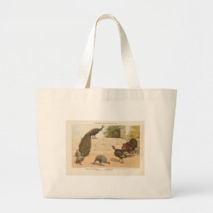 Peacock, Turkije, Guinee-Bissau Grote Tote Bag