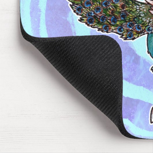 Peacock Unicorn Muismat (Hoek)