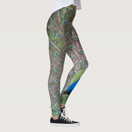 Peacock van Hawaii Leggings (Rechts)