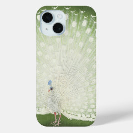 Peacock van Ohara Koson Japanese Print iPhone 15 Case