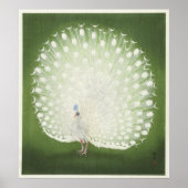 Peacock van Ohara Koson  Print Poster (Voorkant)