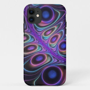 Peacock veer, decoratieve fantasie Case-Mate iPhone case