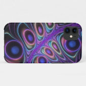 Peacock veer, decoratieve fantasie Case-Mate iPhone case (Achterkant (horizontaal))