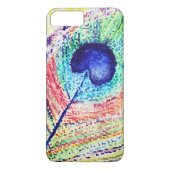 Peacock veer hoesje (Achterkant)