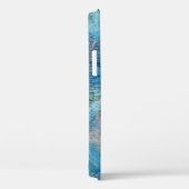 Peacock veer marmeren blauw blauwgroen paarse Case-Mate iPhone case (Achterkant / Rechts)