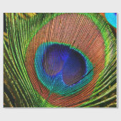 Peacock-veren 6A-6B Opties Verpakkingspapier Cadeaupapier (Vlak)