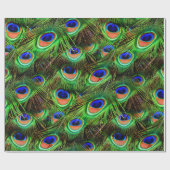 Peacock-veren 7A-B opties Verpakkingspapier Cadeaupapier (Vlak)