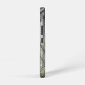 Peacock veren en gotische ramen samsung galaxy hoesje (Rechterkant)