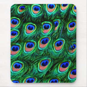 Peacock veren_ muismat