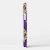 Peacock veren: naadloze achtergrond. Case-Mate iPhone case (Achterkant / Rechts)