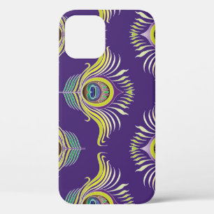 Peacock veren: naadloze achtergrond. Case-Mate iPhone case