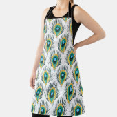 Peacock veren:  naadloze achtergrond. schort (Insitu)