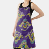 Peacock veren:  naadloze achtergrond. schort (Insitu)