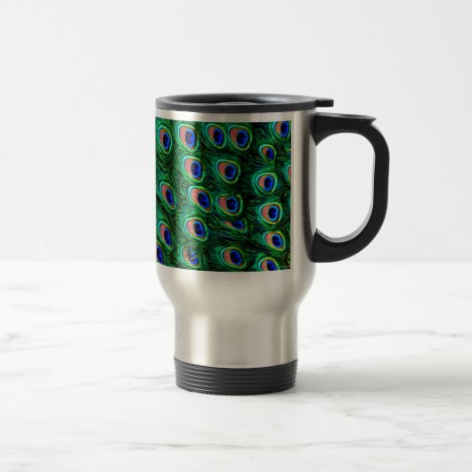 Peacock veren_ reisbeker (Rechts)
