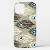 Peacock verenpatroon,  stijl. Case-Mate iPhone case (Achterkant)