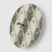 Peacock verenpatroon, stijl. grote klok (Hoek)
