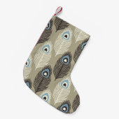 Peacock verenpatroon,  stijl. kleine kerstsok (Voorkant (Hangend))