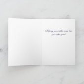 Peacock Verjaardag Kaart (Binnen)