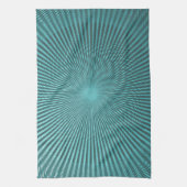 Peacock-verlichting Theedoek (Verticaal)