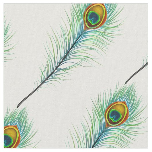Peacock-verlooppatroon Stof (Close Up)